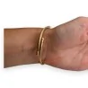 Pulsera de Dijes Árbol de la Vida | Joya de Moda Negra y Dorada | Moda Tendencia