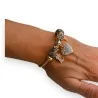 Bracciale Charms Cuore con Strass | Gioiello Elegante per Donna | Moda Trendy
