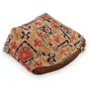 Compact Cork Wallet with Floral Mosaic | Unique & Eco-friendly Design