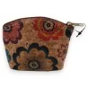 Porte-monnaie en Liège Motif Fleurs Hippie | Accessoire Mode Écologique