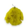 Chaveiro Coelho Peluche Mostarda | Acessório de Moda Tendência