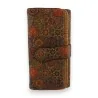 Portefeuille Liège Rosaces Multicolores | Design Bohème Écologique