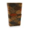 Portefeuille liège motif feuilles automne | Accessoire éco-responsable