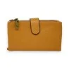 Cartera de viaje mostaza