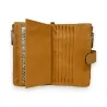 Portafoglio Compagno Senape | Elegante Organizzatore Multi-scomparto