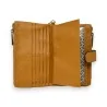 Portafoglio Compagno Senape | Elegante Organizzatore Multi-scomparto