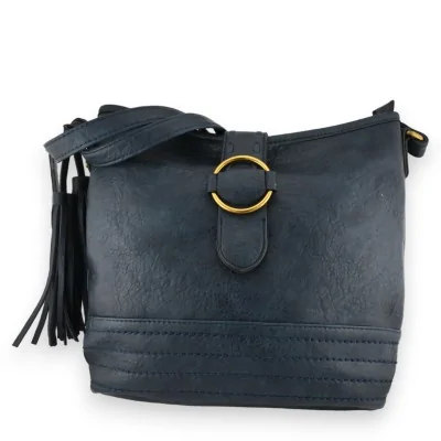 Bolsa tiracolo azul marinho