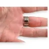 Anillo Sol Plateado de Acero | Joya Ajustable con Motivo Solar | Moda Tendencia