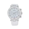 Montre Femme ERNEST Silicone Blanc | Élégance et Confort au Poignet