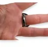 Anillo de Fantasía con Corazón Plateado y Pedrería - Joya Elegante Ajustable