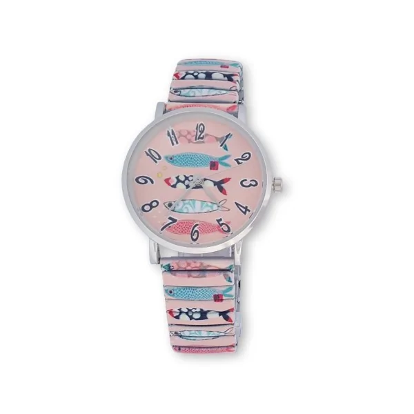 Reloj de mujer elástico peces Ernest E64001-00