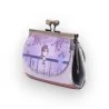 Portafoglio Sweet & Candy viola con chiusure metalliche | Moda Trendy