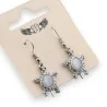 Boucles d'Oreilles Tortue Strass & Pierre - Bijou Fantaisie Élégant