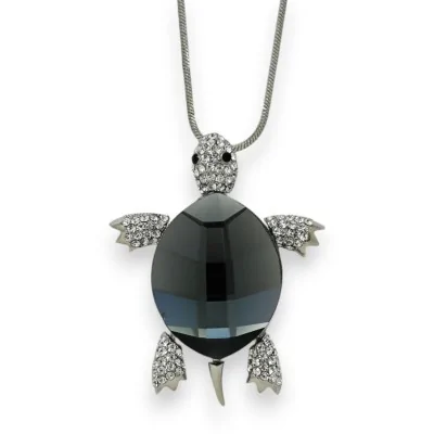 Collier fantaisie argenté...