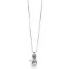 Collier Chat Cristal Argenté | Bijou Fantaisie Élégant | Mode Tendance