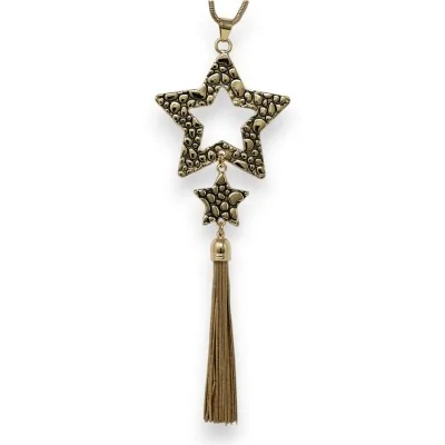 Collier fantaisie double...