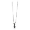 Collana Coniglio con Strass Argentata | Gioiello Fantasia Elegante | Moda Trendy