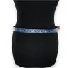 Ceinture femme bleue cloutée style rock - Accessoire mode tendance