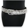 Cintura Borchiata Donna Argento | Accessorio Moda Rock Chic | Moda Trendy