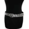 Studded Silver Belt for Women | Chic Rock Fashion Accessory | Trendy Fashion