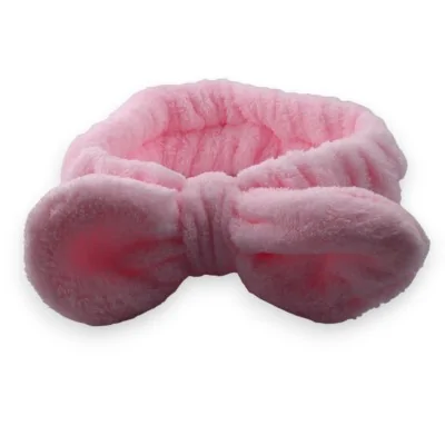 Fascia per Trucco imbottita rosa