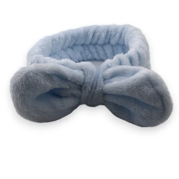 Faixa de Maquiagem acolchoada azul-celeste
