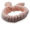 Diadema de Maquillaje Acolchada Rosa | Accesorio de Belleza Suave y Elegante