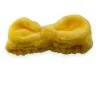 Yellow padded makeup headband | Practical and elegant beauty accessory