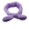Plush Lilac Makeup Headband - Comfortable Beauty Accessory | Trendy Fashion