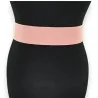 Cintura Elastica da Donna Rosa Antico | Fibbia Dorata Vintage | Moda Trendy