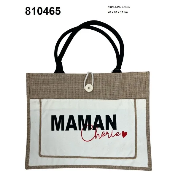 Personalized tote bag "Beloved Mom"