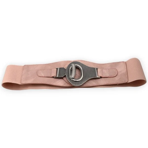 Cintura elastica decorativa da donna rosa antico