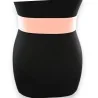Elastic Fancy Belt for Women Old Pink | Elegant Pearl Buckle