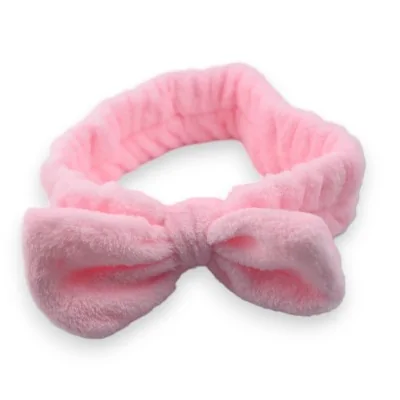 Fascia per trucco da donna rosa confetto