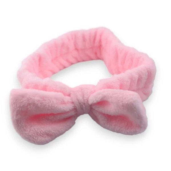 Fascia per trucco da donna rosa confetto