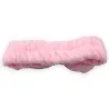 Sweet pink makeup headband with bow | Soft and elegant beauty accessory