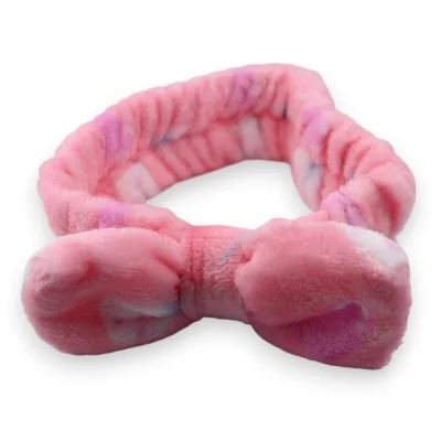 Girly rosa Stirnband für Make-up