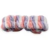 Dreifarbiges Frottee-Stirnband für Make-up | Komfortables Beauty-Accessoire