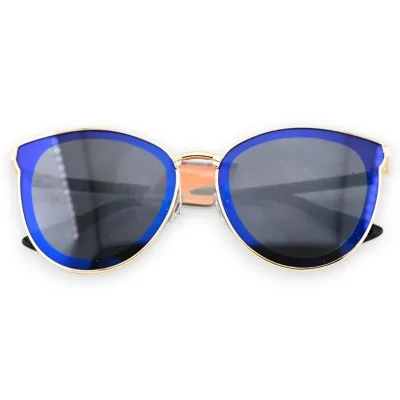 Gafas de mariposa vintage azules