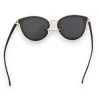 Lunettes de soleil papillon vintage bleues & dorées | Mode Tendance
