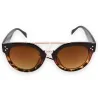 Retro brown tortoiseshell sunglasses | Elegant vintage design & UV protection