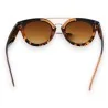 Gafas de sol retro marrón carey | Diseño vintage elegante y protección UV
