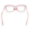 Lunettes Fantaisie Rose Transparent & Or | Accessoire Mode Élégant