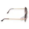 Gafas de sol ovaladas marrón degradado | Diseño elegante y protección UV