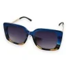 Óculos de sol vintage bicolor - Design retrô elegante | Moda Tendência