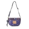 Fancy burgundy astronaut shoulder bag - Unique space design