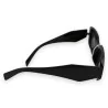 Gafas de sol rectangulares negras elegantes | Diseño moderno y atemporal