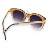 Sonnenbrille mit Leopardenmuster und Farbverlauf | Modernes und elegantes Design | Trendige Mode
