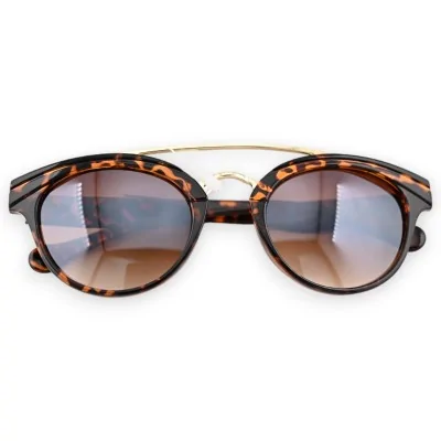 Óculos de sol design leopardo