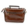 Bolsa Carteira Vintage em Couro Sintético Marrom | Estilo Retrô Elegante